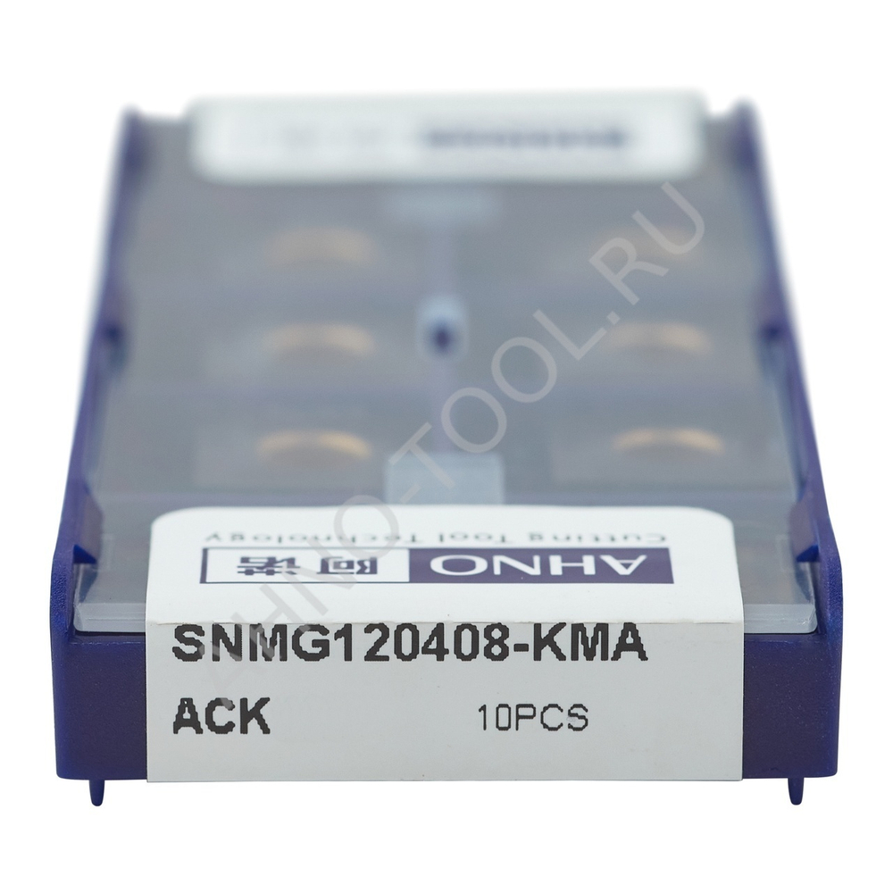 Пластина твердосплавная ISO SNMG120408-KMA ACK20E AHNO по чугуну, получистовая