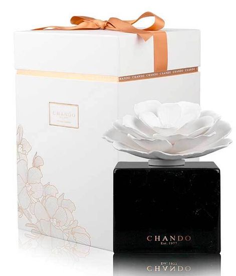 Black Marble, ароматический диффузор с необычными палочками, Chando