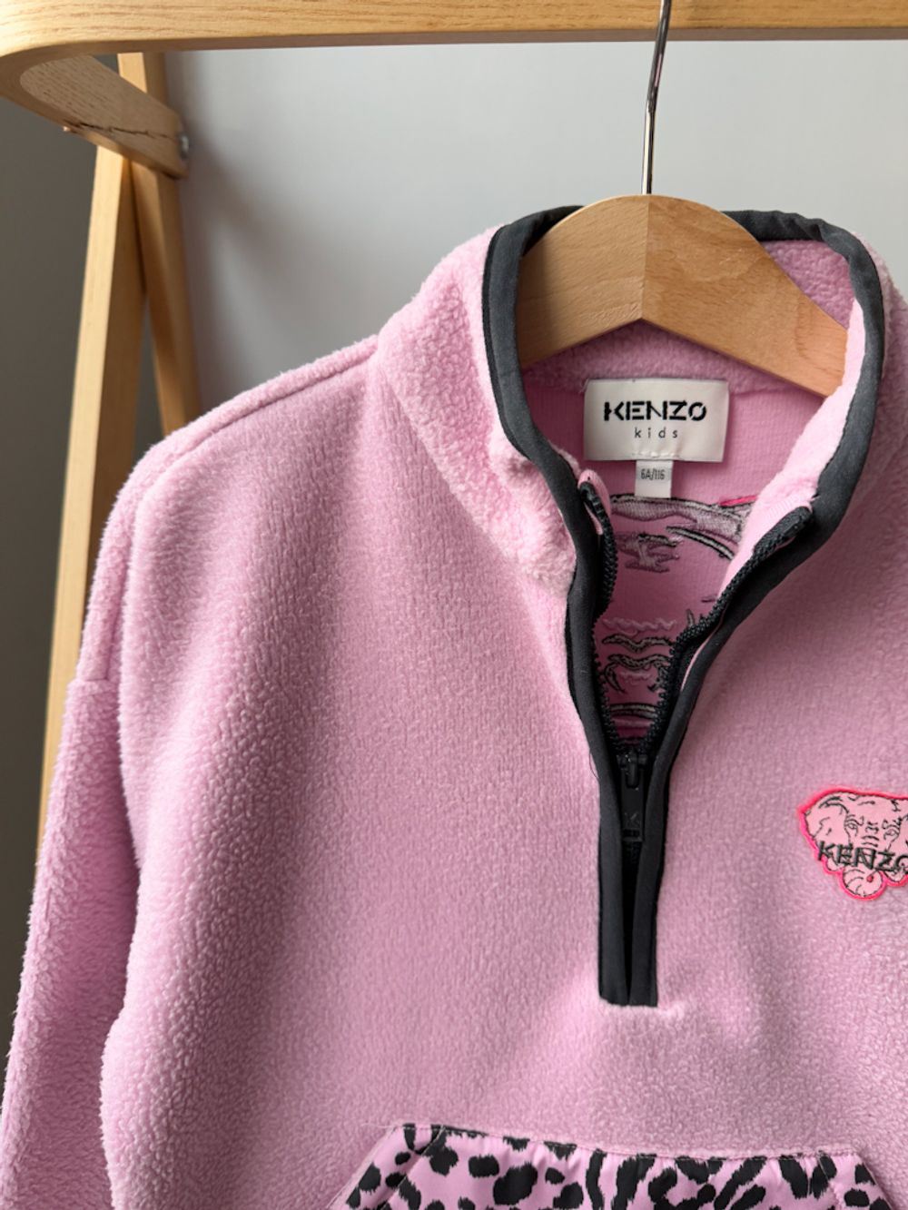 Флисовое худи Kenzo, 116