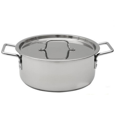 КТ-ОБ-08 КН Кастрюля 8,0л d30см; h12см ТРС капсульное дно ОБЩЕПИТ КАТУНЬ (1/1)