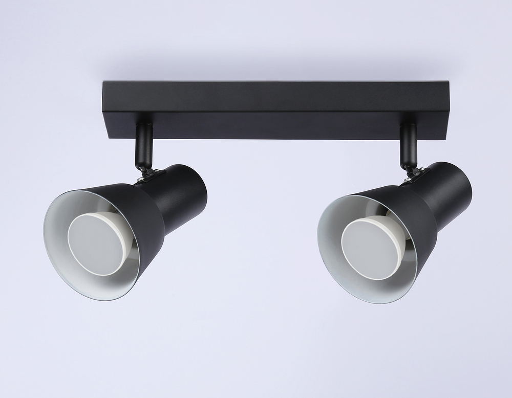 Светильник накладной TA13117/2 BK/WH черный/белый GU10/2 max 12W 350*85*150