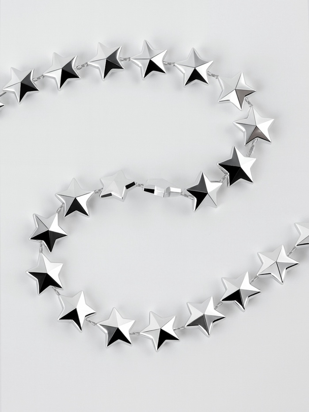 Бусы на нитях «Звёзды» 10 мм