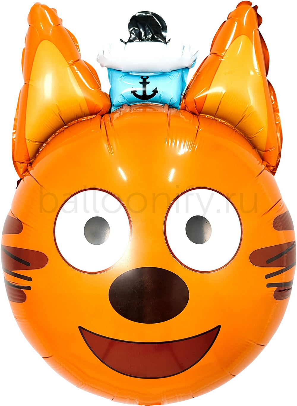 Шар (21''/53 см) Фигура, Голова, Три Кота, Коржик, 1 шт.