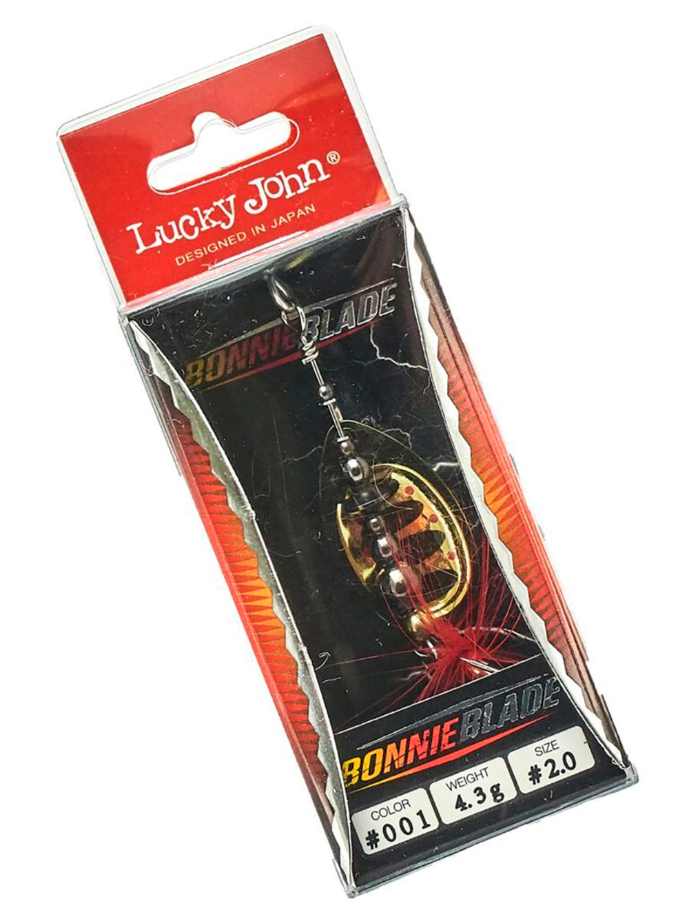 Блесна вращающаяся Lucky John BONNIE BLADE 4 10.3г 011 в блистере