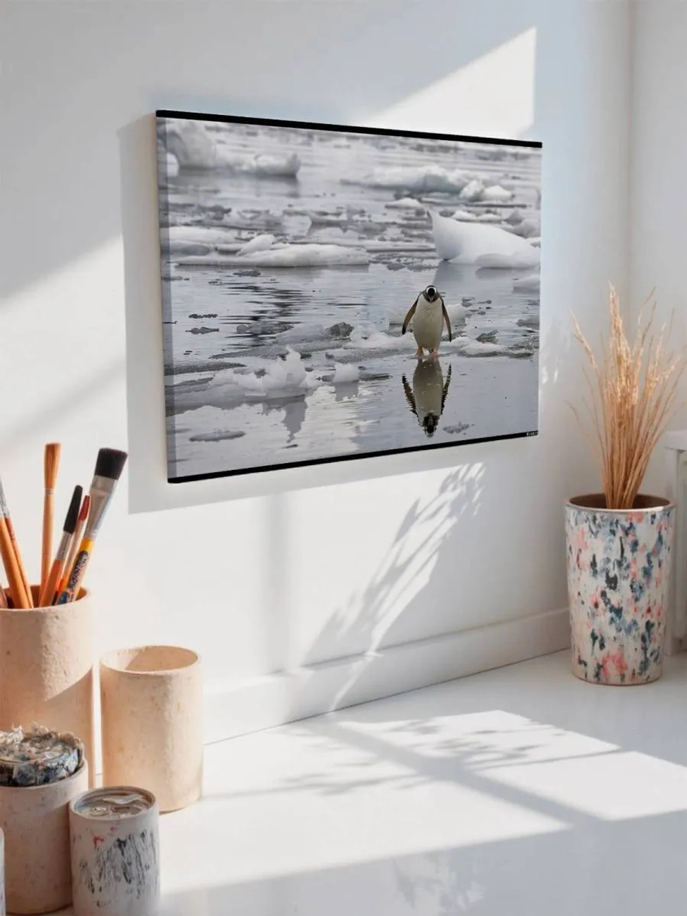 Картина на стену 40 X 50 Пингвин