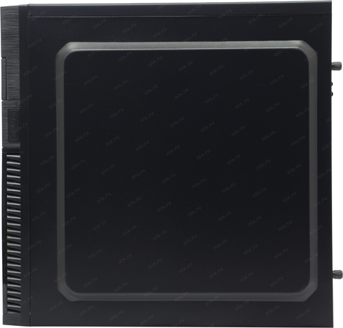 Корпус Minitower Aerocool <CS-105 Blue> MicroATX без БП, с окном