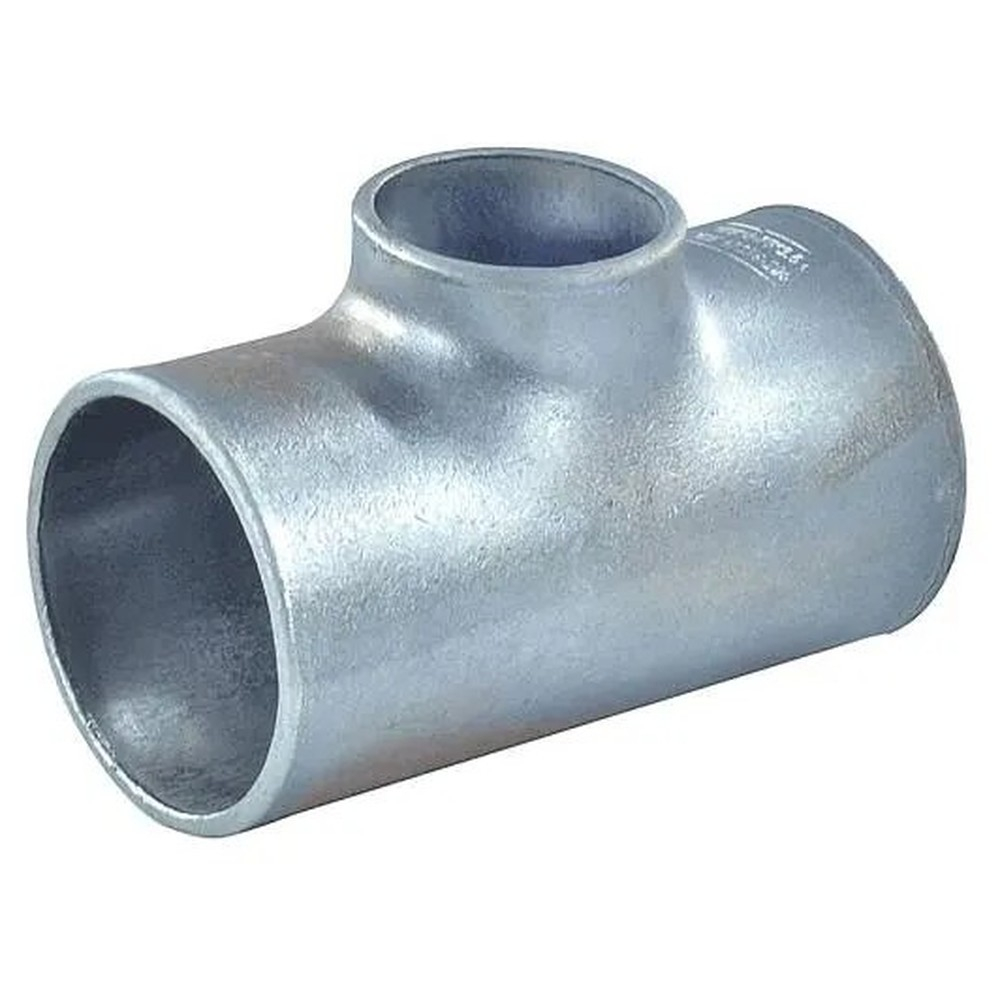 Тройник ст перех б/шов оц Дн76х3,5-57х3 (Ду65х50) ГОСТ 17376-2001