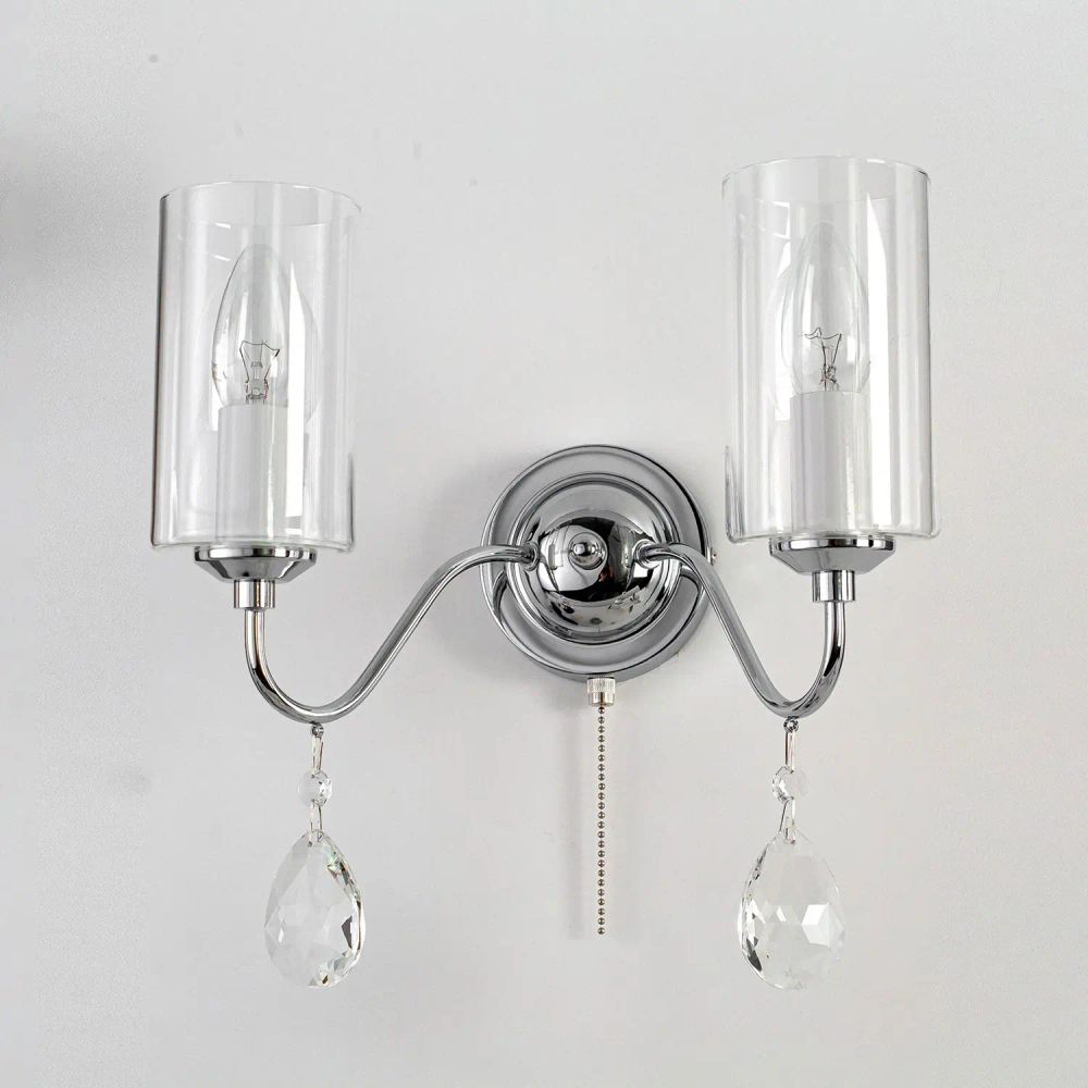 Citilux Клер CL231321 Бра с выключателем Хром