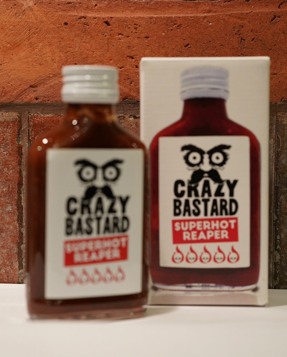 Соус чили Crazy Bastard Суперхот из перца Каролины рипер