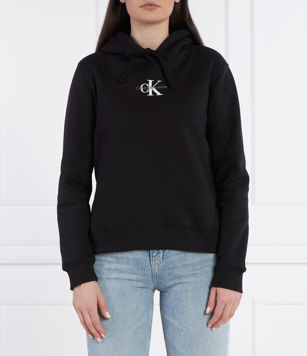 Худи monologo CALVIN KLEIN JEANS - черный(J20J223275)