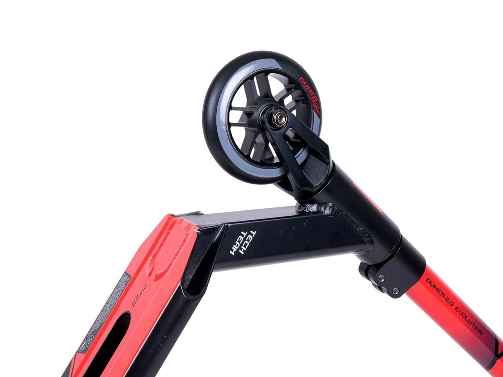 Трюковой самокат Tech Team Duker 2.0 black/red 2024