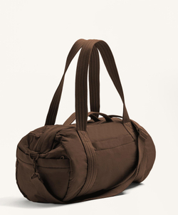 Oysho Спортивная сумка в стиле боулинга, коричневый