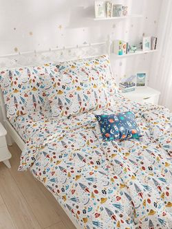 Постельное белье Сказка "Alien" 1,5-сп Наволочка 50х70 см 1 шт Простынь 150х215 см Пододеяльник 145х215 см,бязь