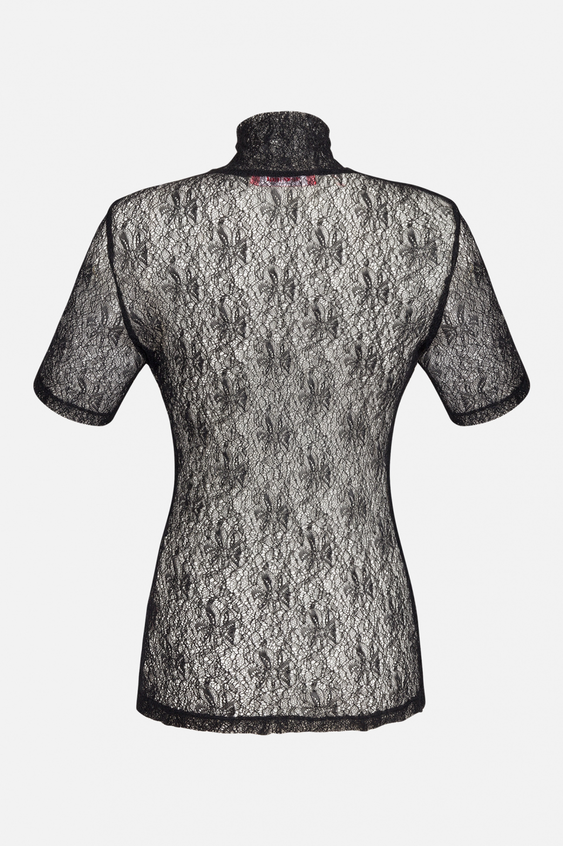 Топ из жатой сетки