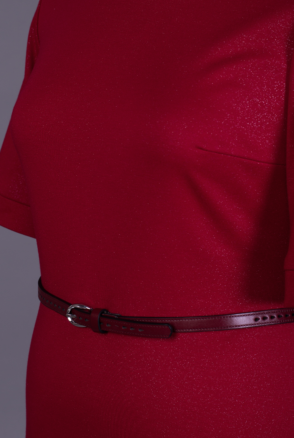 Платье женское 1076Аа, блеск бордо #359ББо051076Аа