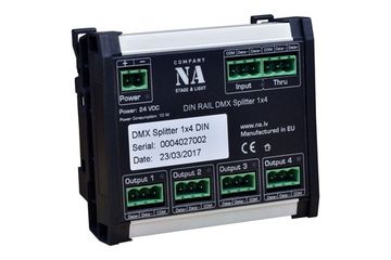 DMX Splitter 4 DIN
