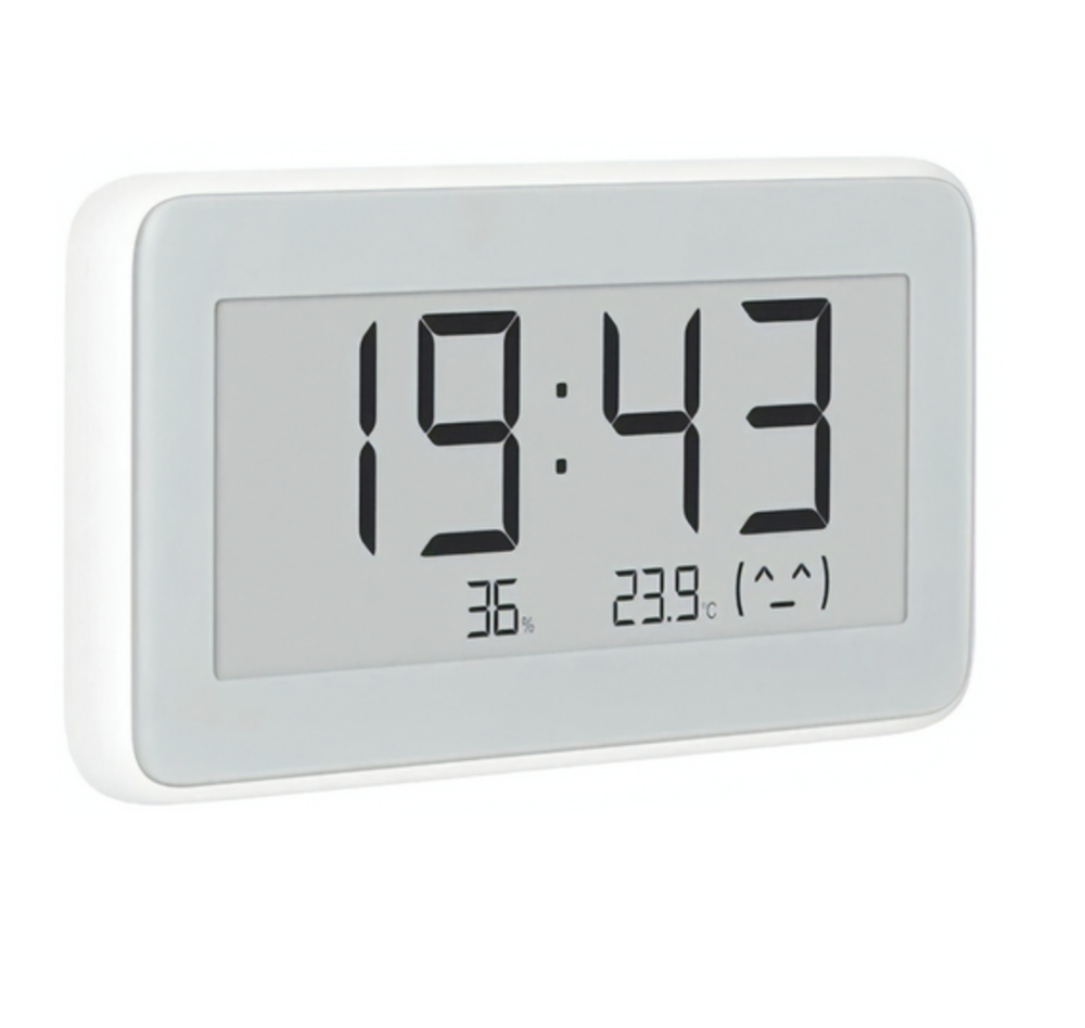 Датчик температуры и влажности с часами Xiaomi LYWSD02MMC