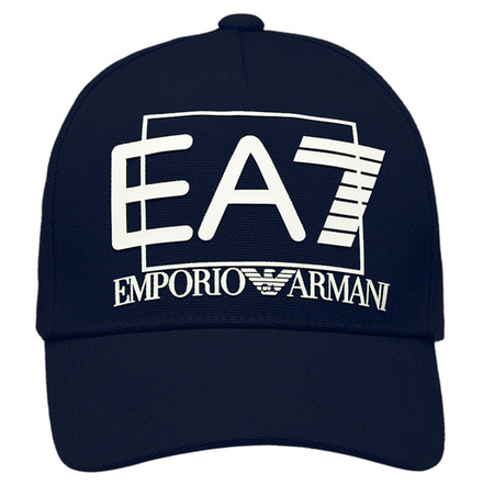 Теннисная кепка EA7 Man Woven Baseball Hat - Blue