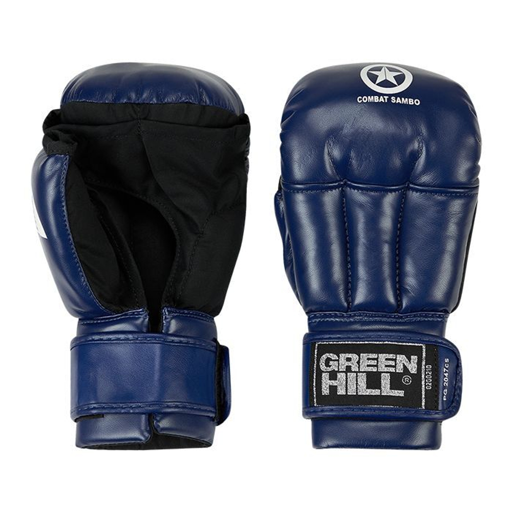 PG-2047CS Перчатки COMBAT SAMBO синие
