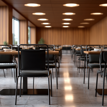 Стул металлический с мягким сиденьем и спинкой Sven черный