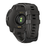 Спортивные часы Garmin Instinct E, 40 мм, силиконовый ремешок угольного цвета Чёрный безель. Ремешок с классической застёжкой — на запястье обхватом 107–179 мм