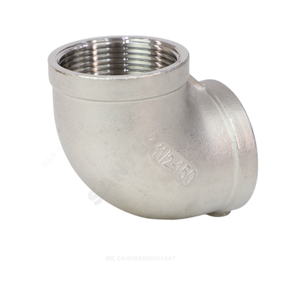 Угольник сталь нерж Ду 40 (1 1/2") ВР Benarmo