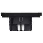 FORTE&PIANO Выключатель 1-клавишный проходной 10А FP603M металл шампань IEK