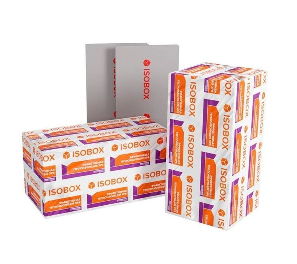 Пенополистирол экструзионный Isobox (1180х580 х50)x8