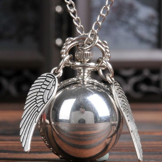 Карманные часы "Снитч" серебристые