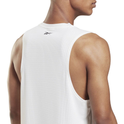 Мужская теннисная футболка Reebok Les Mills Knit Tank Top M - белый
