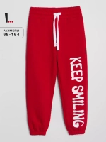 Штаны детские спортивные красные