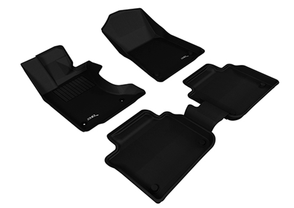 Коврики салона Sotra 3D Lux для Lexus GS250/350/450h 4WD 2013- черные. Артикул ST 74-00506
