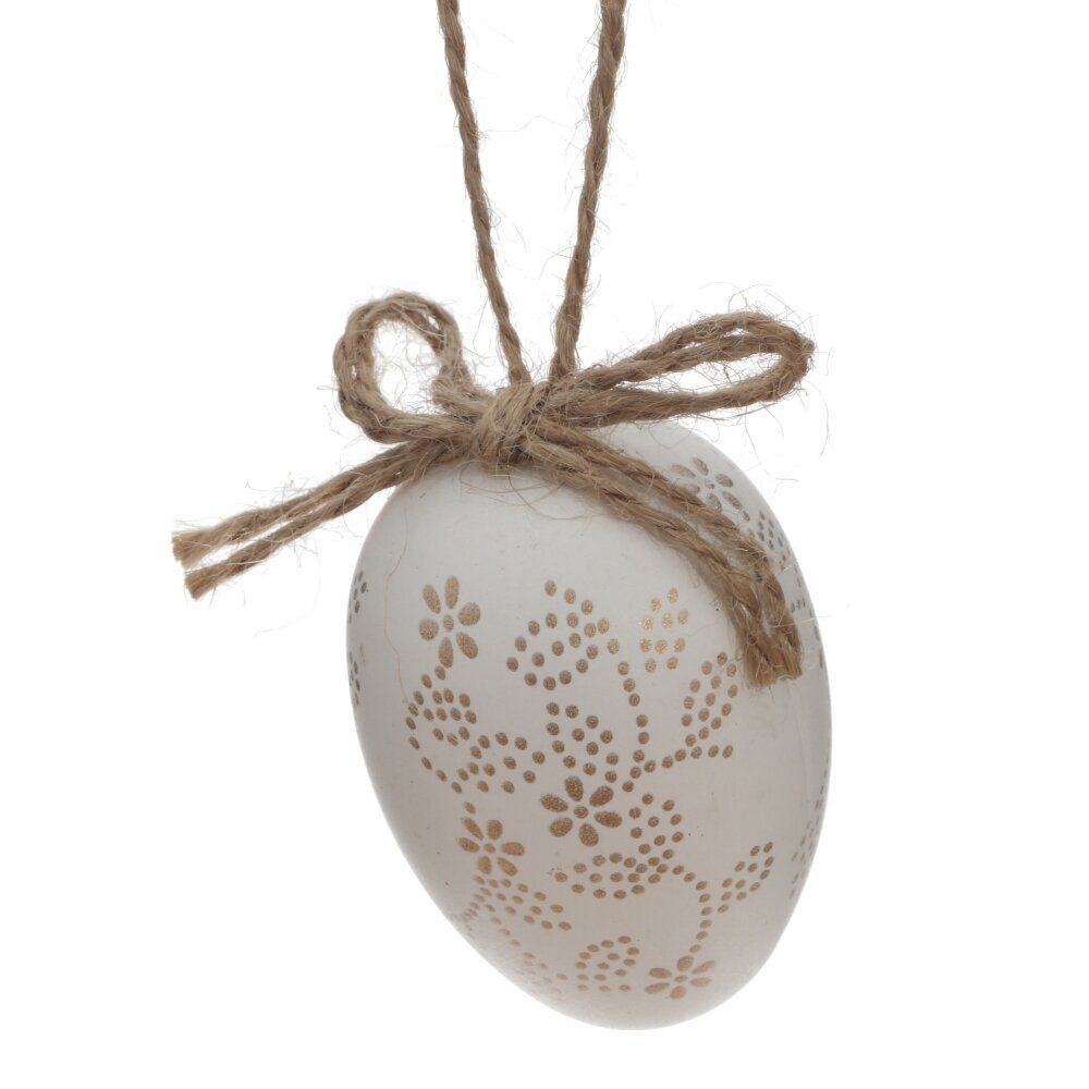 GAEM Набор из 6-ти изделий декоративных подвесных "Яйцо" (4*6,5), L17 W8,5 H4 см