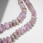 Кунцит натуральный, фриформ, микроогранка 9-10*7-8мм