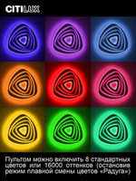 Потолочный светодиодный светильник Citilux Триест Смарт CL737A34E