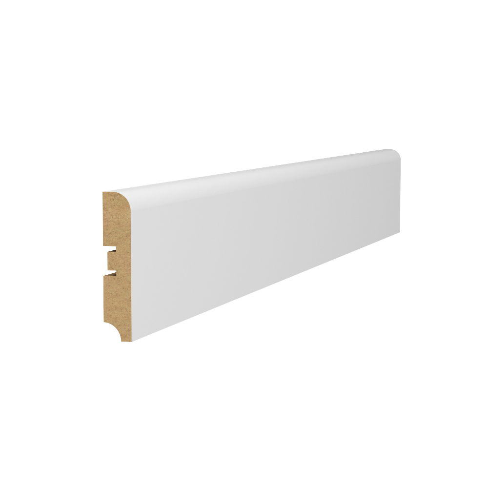 Плинтус МДФ гладкий Эмаль 16х80x2050 (1 шт)