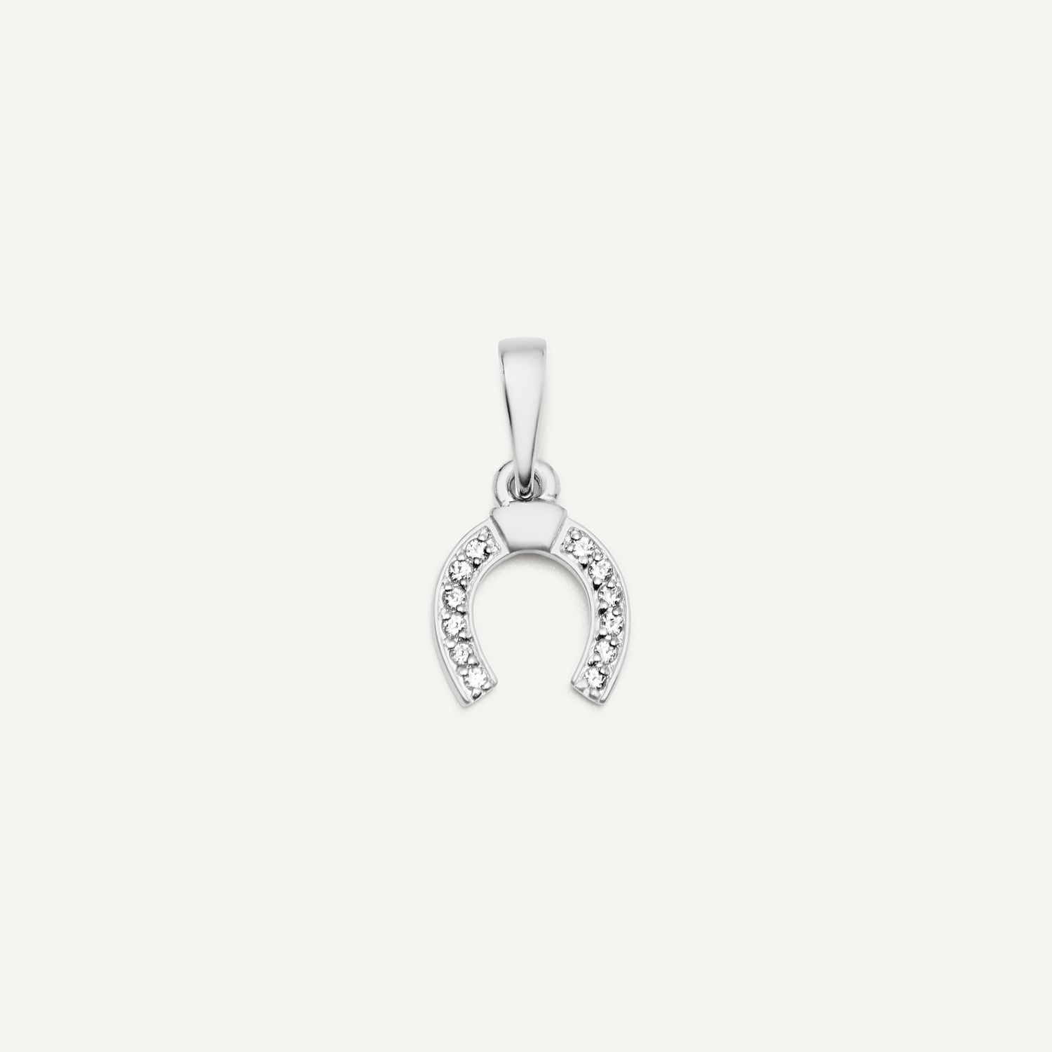 Подвеска Crystal Horseshoe Necklace – Silver