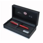 Перьевая ручка Aurora Ipsilon Deluxe red CT, перо - F, в подарочной коробке