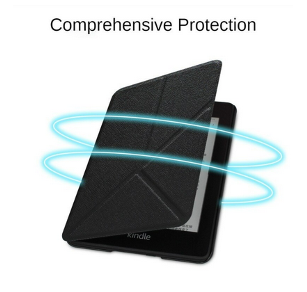 Обложка трансформер черная для Kindle Paperwhite 2021 6,8 дюймов