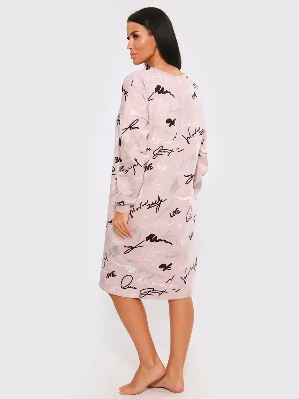 Ночная сорочка утеплённая