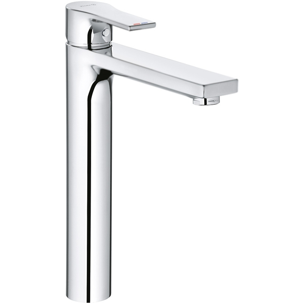 Купить смеситель для раковины высокий Kludi Zenta Sl 482560565, без донного клапана, хром