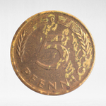 Germany, 5 Pfennigs, 1986, (Munich Mint - "D"), F