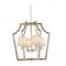 Подвесная люстра Lumina Deco Montero LDP 1249-4 GD+WT