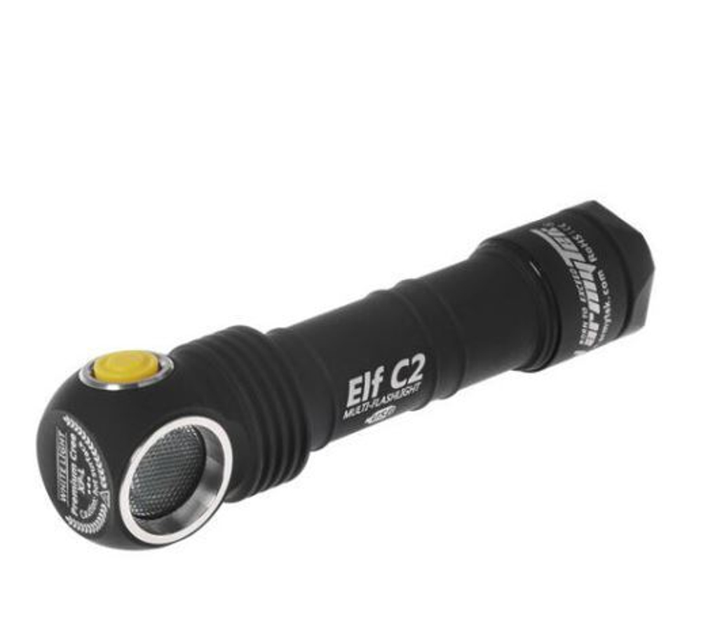 Фонарь налобный-мульти Armytek Elf C2 LH351D, 1100 lm, белый, до 105м, 1x18350, IP68, 65г