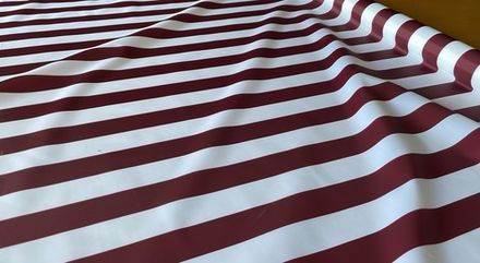 Тентовая ткань Оксфорд 240ПУ полоса бордо