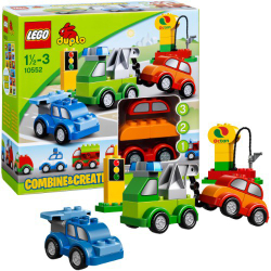 LEGO Duplo: Машинки-трансформеры 10552 — Creative Cars — Лего Дупло