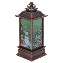 GAEM Изделие декоративное "Фонарь" (подсвет, LR44 х3шт) L5 W5 H12,5 см (блок 12), 3в.