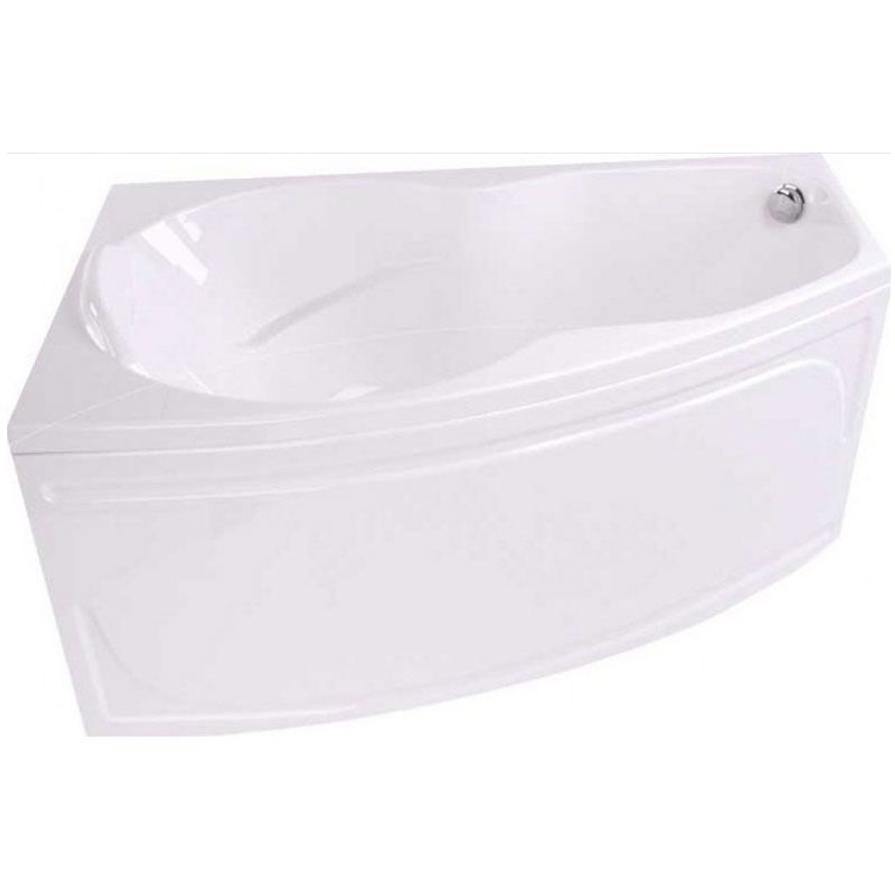 Ванна Бриз-правая 150х95 Экстра в комплекте (с сифоном) + каркас