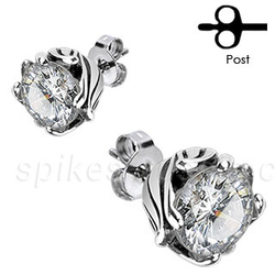 Серьги из стали