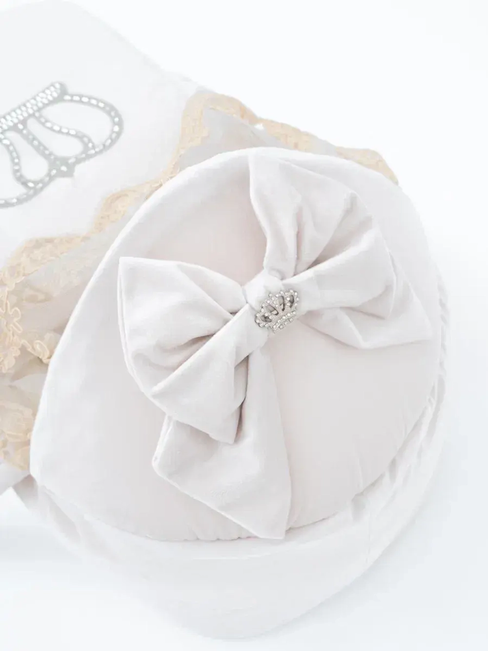 Конверт на выписку с переноской новорождённому зимний